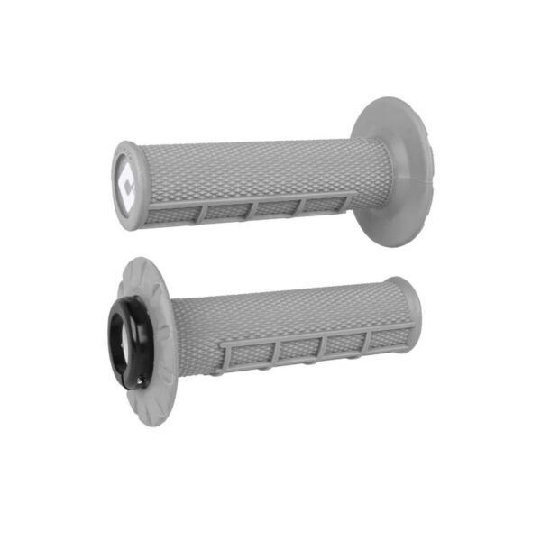 ODI Half-Waffle V2.1 ATV MX Grip 125mm Soft-Grey/Black