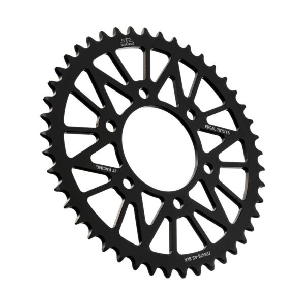 JT Rear Alu Sprocket 7075 T6 Black JTA478.45BLK