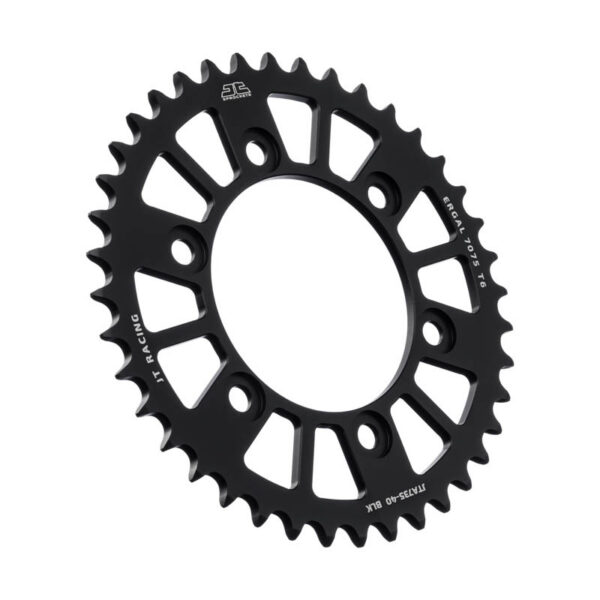 JT Rear Alu Sprocket 7075 T6 JTA735.37BLK Black