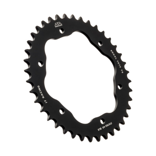 JT Rear Alu Sprocket 7075 T6 JTA762.38BLK Black