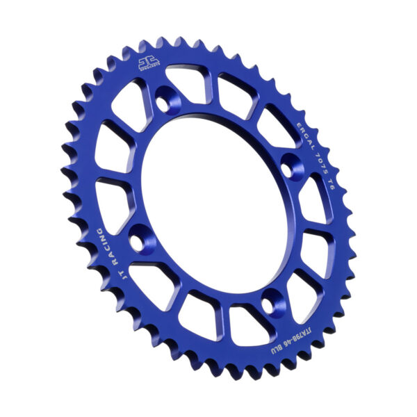 JT Rear Alu Sprocket 7075 T6 JTA798.46BLU Blue