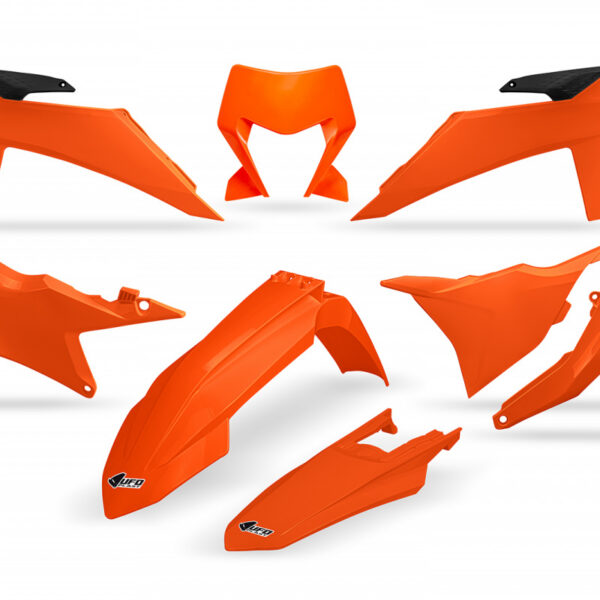 UFO Plastic kit 6-parts KTM EXC EXCF 2024-.. 125-500 Orange