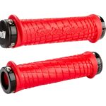 ODI LOCK-ON Grips Troy Lee Designs Signature Series Bright Red W/Black