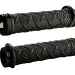 ODI WATERCRAFT DUAL LOCK-ON GRIPS X-Treme 130mm Small Flange Black w/Black Clam