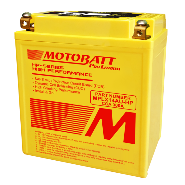 Motobatt Lithium battery MPLX14AU-HP