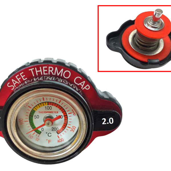 Sixty5 Radiator Cap with temp cauge 2.0bar Ktm