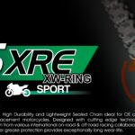 RK 525XRE XW-ringchain +CLF(rivet l.)