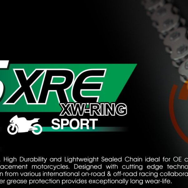 RK 525XRE XW-ringchain +CLF(rivet l.)