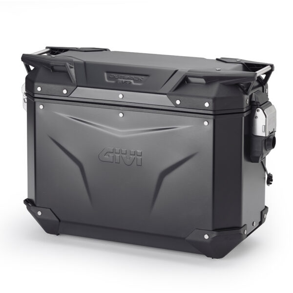 Givi Trekker Outback EVO Black alum. side-case left 37 ltr sold without lock