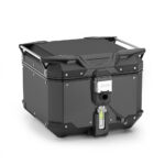 Givi Trekker Outback EVO Black alum. case 42 ltr sold without lock Monokey
