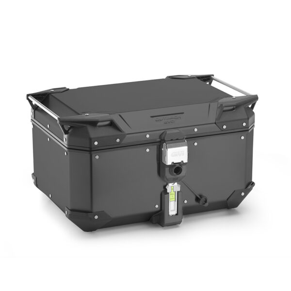 Givi Trekker Outback EVO Black alum. case 58 ltr sold without lock Monokey
