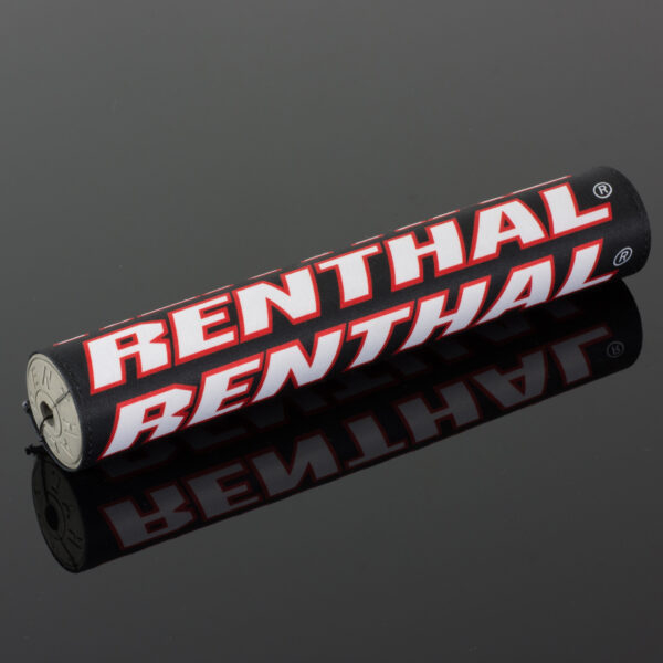 Renthal Vintage Bar Pad 12" Black/Red/White