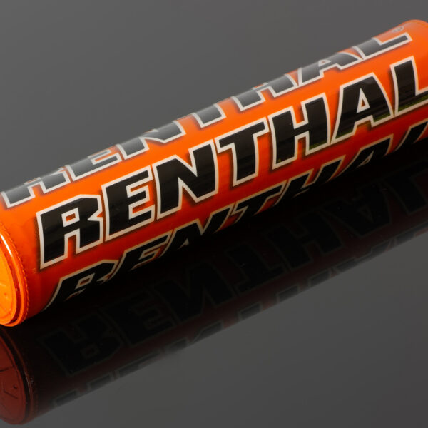 Renthal Shiny Pad (240mm) Orange - Orange Foam