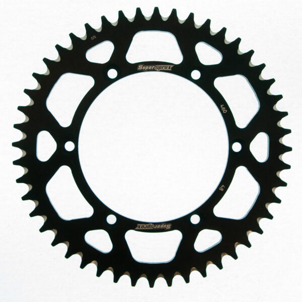 Supersprox Alu Rear sprocket KA KX125/250/450 Black 47