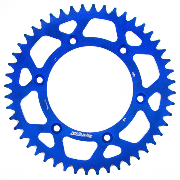 Supersprox Rear Sprocket Alu RAL-990:42 Blue
