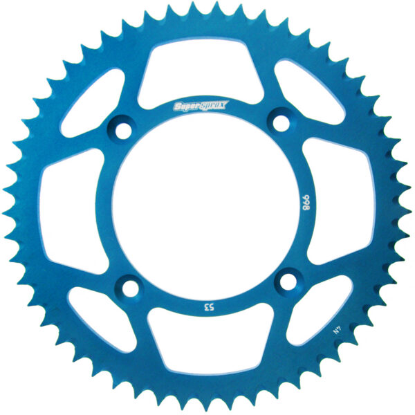 Supersprox Alu Rear sprocket SU/YA RM80/85/YZ80/85 Blue 47