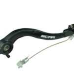 Scar Rear Brake Pedal -  125-350EXC EXCF 17-23 TE FE 17-23 EC ECF 21-23 - Black