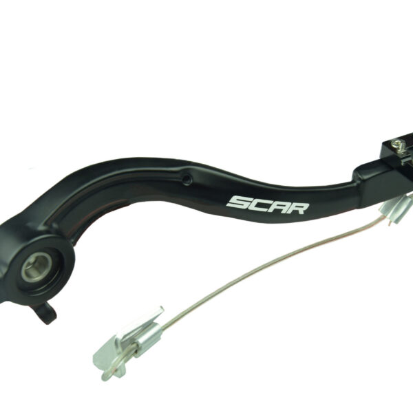 Scar Rear Brake Pedal - 65SX TC65 MC65 09-23 Black color