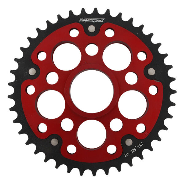 Supersprox Stealth Rear sprocket Red