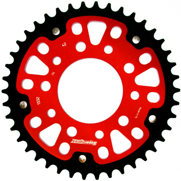Supersprox Stealth Rear sprocket Red