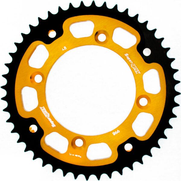 Supersprox Stealth Rear sprocket SU RM80/85 YA YZ80/85 Gold 47