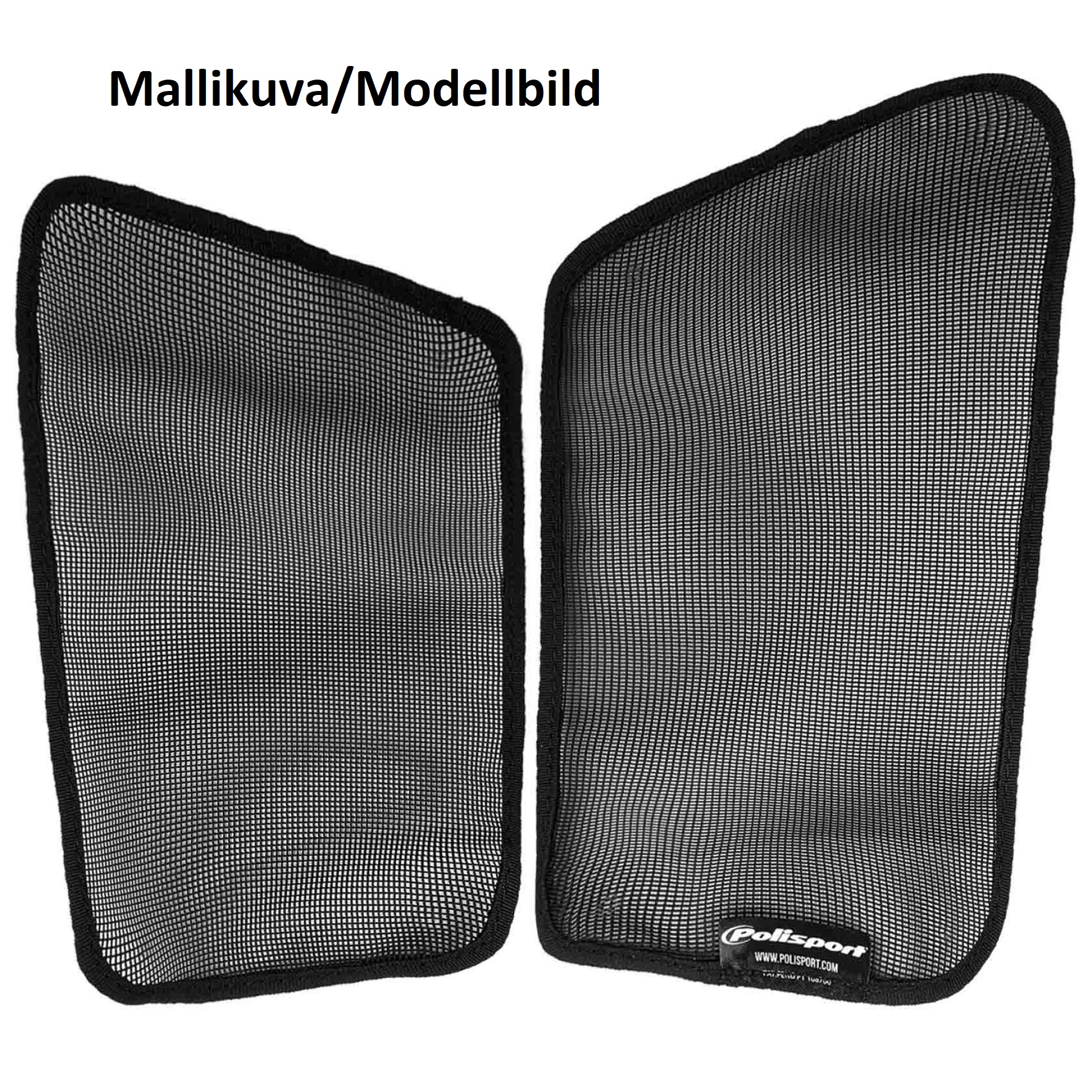 Polisport mesh for radiator louvers Honda CRF250R(18-19) black (20)