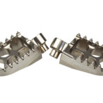 Scar Evolution Footpegs - Ktm/Husab./Husq./Sherco/Beta 05-17 Titanium color