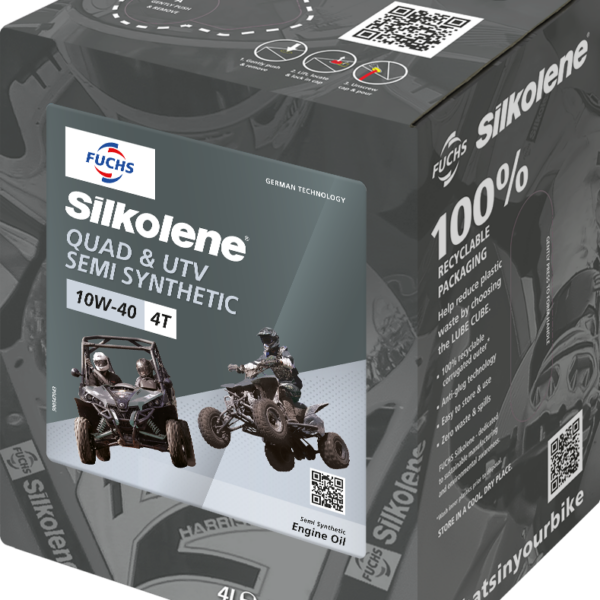 Silkolene Quad ATV 10W-40 4L CUBE (4)