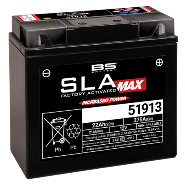 BS Battery 51913 (FA) SLA MAX - Sealed & Activated