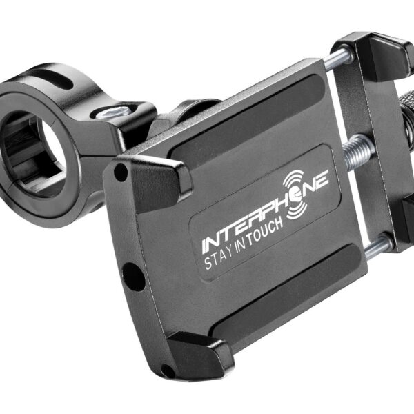 Interphone Moto Crap EVO holder for 60-100mm wide phone, 22/25/32mm bar fitment