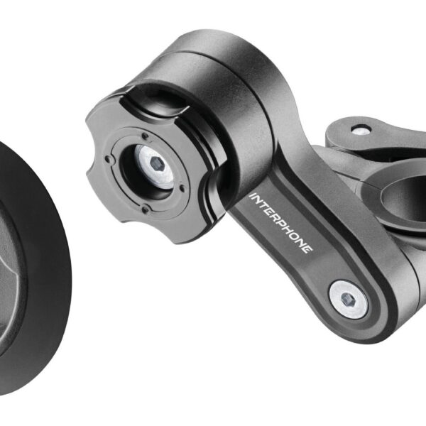 Interphone Quiklox adhesive pad + handlebar mount