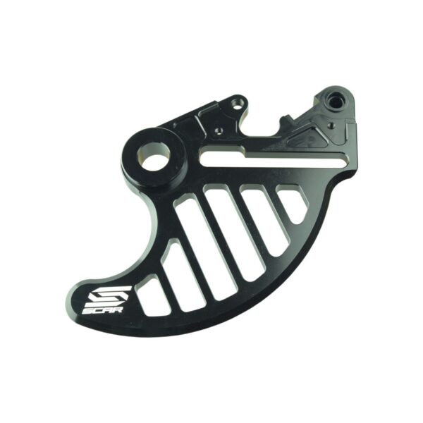 Scar Rear Disc Guard - EXC EXCF TE FE GasGas - Black color