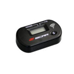 Scar Wireless Hour Meter working by vibrations - Black color