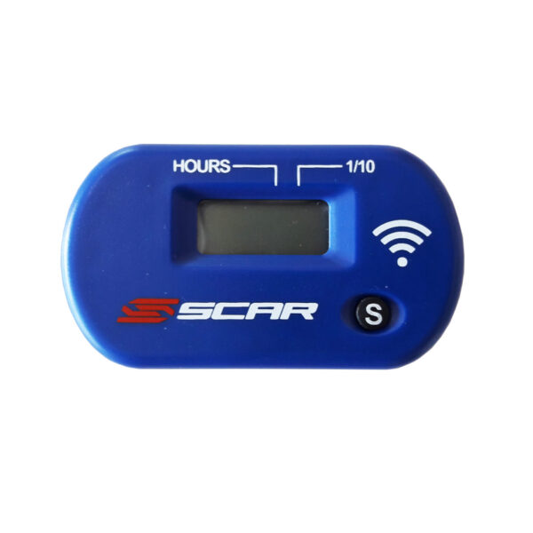 Scar Wireless Hour Meter working by vibrations - Blue color