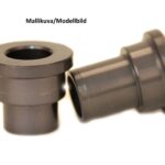 Haan spacer kit KTM SX/F 23-.. EXC/F 24-.. MC/EC/F 24-.. FC/TC 23-.. Rear 22mm