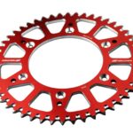 Scar Alu Sprocket - HONDA CR CRF BETA- 48 Teeth - Red color