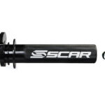 Scar Aluminum Throttle Tube + Bearing - Yamaha YZ125/250 97-.. XX125/250 Black