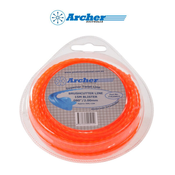 Archer Trimmer line Twin Stop Twisted Ø 2.0mm x 15m