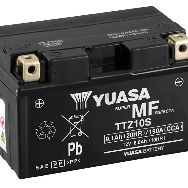 Yuasa BatteryTTZ10S(WC) filled with acid (6)