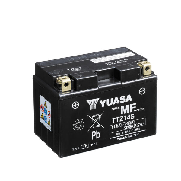 Yuasa BatteryTTZ14S(WC) filled with acid (6)