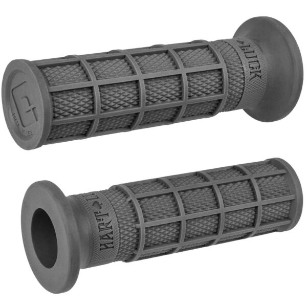 ODI Street V-Twin HART-LUCK Full-Waffle Grip Graphite