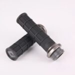 ODI Street V-TWIN Lock-On HART-LUCK Full-Waffle BLACK/Gunmetal/grey