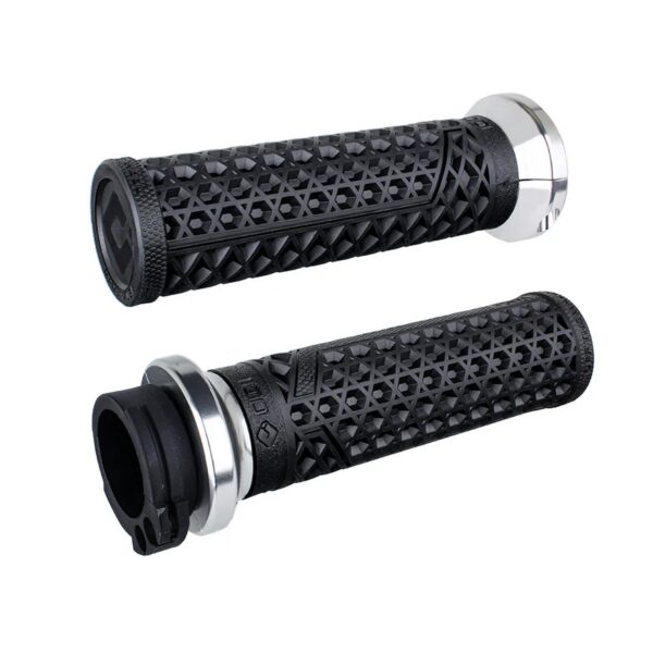 ODI Street Grips V-TWIN Lock-On VANS Signature-HD Cable BLACK/Silver
