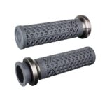 ODI Street Grips V-TWIN Lock-On VANS Signature-Indian TBW Graphite/Gun Metal