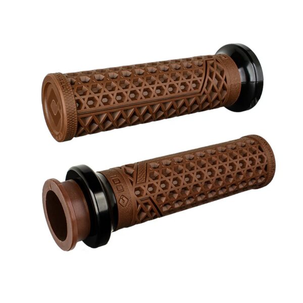 ODI Street Grips V-TWIN Lock-On VANS Signature-Indian TBW BROWN/Black