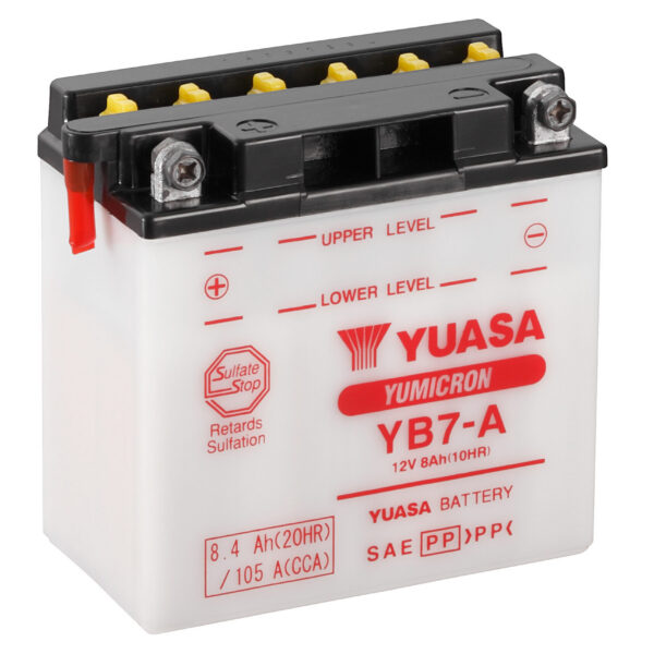 Yuasa BatteryYB7-A (cp) with acidpack (5)