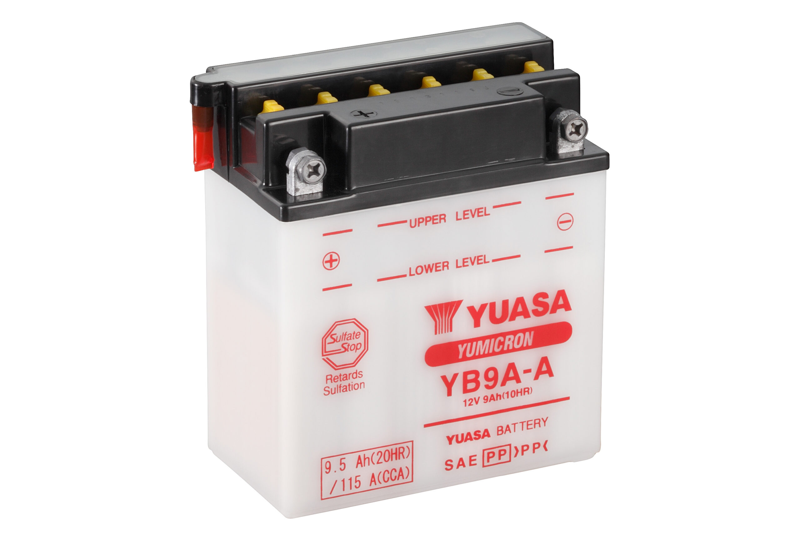 Yuasa Battery YB9A-A (dc) no acid included (5)