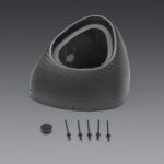 Yoshimura ALPHA / ALPHA T REPLACEMENT END CAP KIT 2" FLARED MATTE