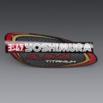 Yoshimura Yoshimura Muffler Name Badge Titanium Alpha and Alpha Taper