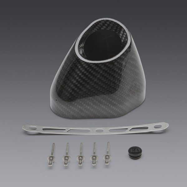 Yoshimura R-77 REPLACEMENT END CAP KIT SLASH-CUT RIGHT SIDE